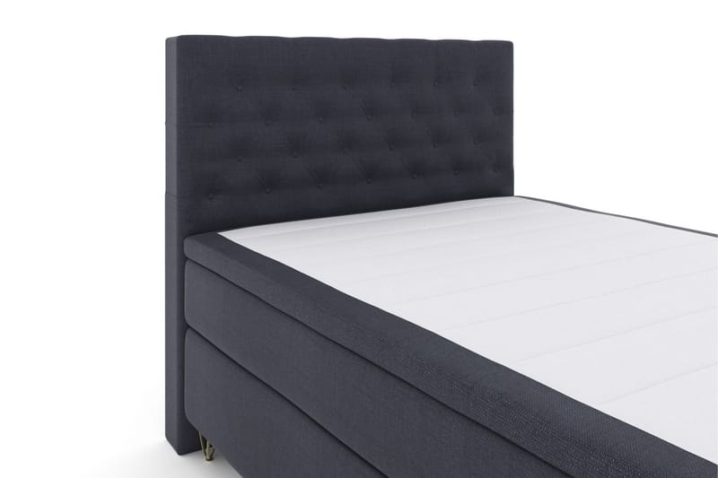 Select No 6 Komplett Sängpaket 160x200 Fast Latex/Memory - Blå/Metall V-form - Möbler - Säng - Komplett sängpaket