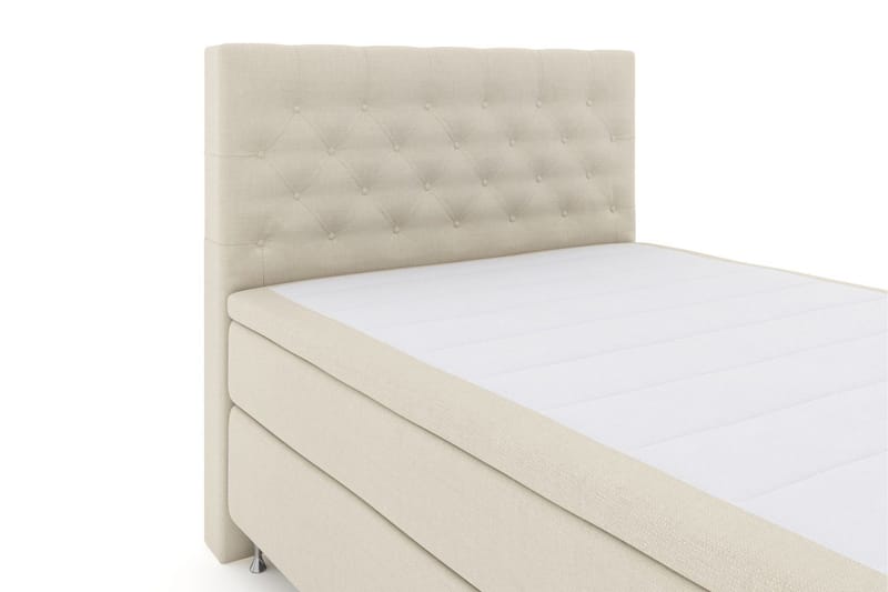 Select No 6 Komplett Sängpaket 160x200 Fast Memory/Pocket - Beige/Silver - Möbler - Säng - Komplett sängpaket