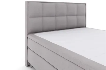Select No 6 Komplett Sängpaket 160x200 Fast Memory/Pocket - Ljusgrå/Metall - Möbler - Säng - Komplett sängpaket