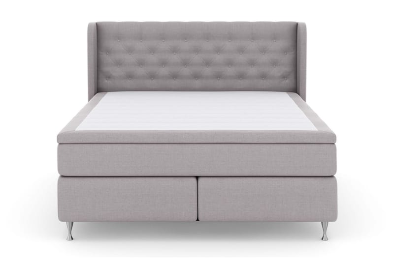 Select No 6 Komplett Sängpaket 160x200 Fast Watergel - Ljusgrå/Silver - Möbler - Säng - Komplett sängpaket