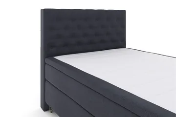 Select No 6 Komplett Sängpaket 160x200 F/M Memory/Pocket - Blå/Metall V-form - Möbler - Säng - Komplett sängpaket