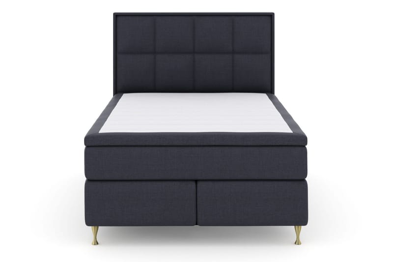 Select No 6 Komplett Sängpaket 160x200 Medium Memory/Pocket - Blå/Guld - Möbler - Säng - Komplett sängpaket