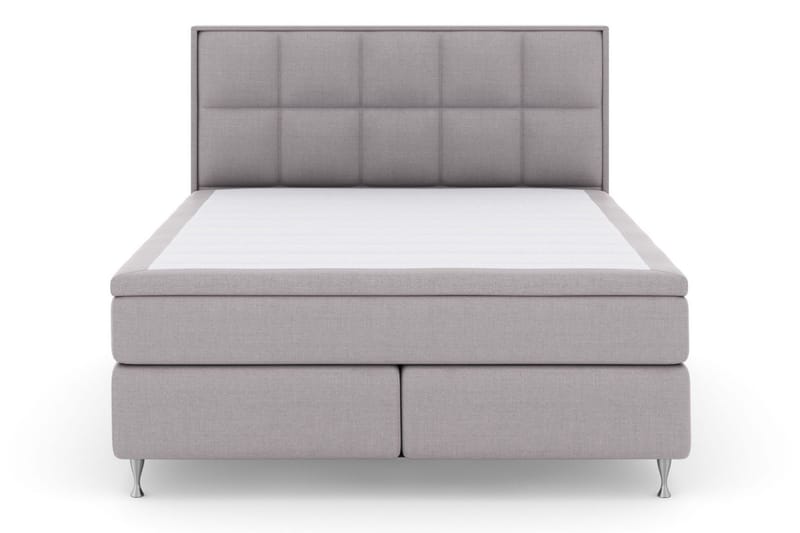 Select No 6 Komplett Sängpaket 160x200 Medium Memory/Pocket - Ljusgrå/Silver - Möbler - Säng - Komplett sängpaket