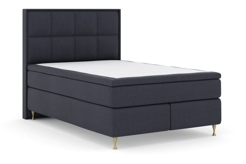 Select No 6 Komplett Sängpaket 160x200 Medium Watergel - Blå/Guld - Möbler - Säng - Komplett sängpaket