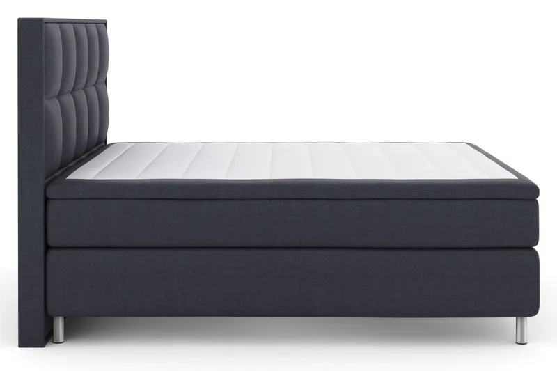 Select No 6 Komplett Sängpaket 180x200 Fast Memory/Pocket - Blå/Metall - Möbler - Säng - Komplett sängpaket