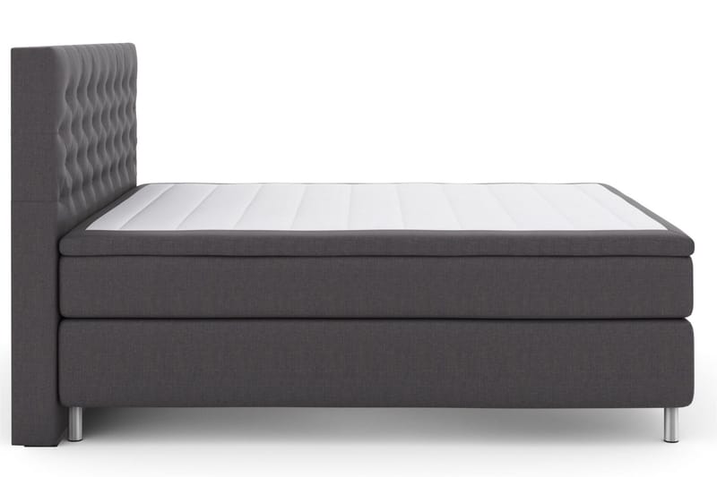 Select No 6 Komplett Sängpaket 180x200 F/M Latex/Memory - Mörkgrå/Metall - Möbler - Säng - Komplett sängpaket