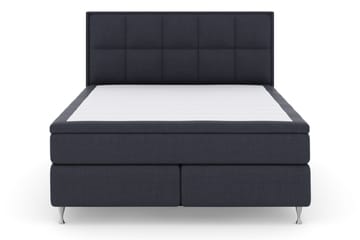 Select No 6 Komplett Sängpaket 180x200 Medium Latex/Memory - Blå/Silver - Möbler - Säng - Komplett sängpaket