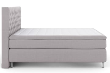 Select No 6 Komplett Sängpaket 180x200 Medium Latex/Memory - Ljusgrå/Metall - Möbler - Säng - Komplett sängpaket