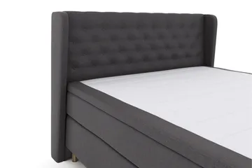 Select No 6 Komplett Sängpaket 180x200 Medium Latex/Memory - Mörkgrå/Koppar - Möbler - Säng - Komplett sängpaket