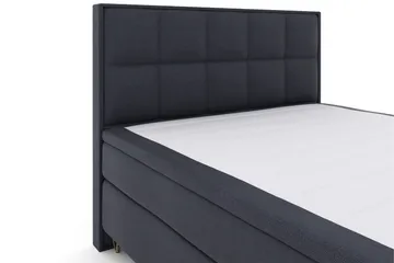 Select No 6 Komplett Sängpaket 180x200 Medium Memory/Pocket - Blå/Metall V-form - Möbler - Säng - Komplett sängpaket