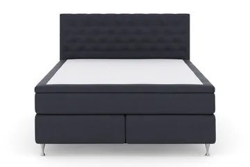 Select No 6 Komplett Sängpaket 180x200 Medium Memory/Pocket - Blå/Silver - Möbler - Säng - Komplett sängpaket