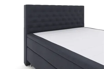 Select No 6 Komplett Sängpaket 180x200 Medium Memory/Pocket - Blå/Silver - Möbler - Säng - Komplett sängpaket