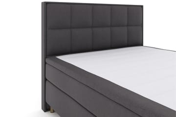 Select No 6 Komplett Sängpaket 180x200 Medium Memory/Pocket - Mörkgrå/Koppar - Möbler - Säng - Komplett sängpaket