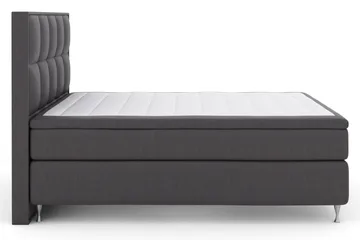 Select No 6 Komplett Sängpaket 180x200 Medium Memory/Pocket - Mörkgrå/Silver - Möbler - Säng - Komplett sängpaket