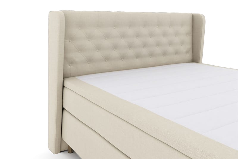 Select No 6 Komplett Sängpaket 210x210 Fast Latex/Memory - Beige/Koppar - Möbler - Säng - Komplett sängpaket