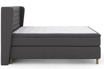 Select No 6 Komplett Sängpaket 210x210 Fast/Medium Watergel - Mörkgrå/Koppar - Möbler - Säng - Komplett sängpaket