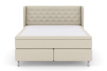 Select No 6 Komplett Sängpaket 210x210 F/M Latex/Memory - Beige/Metall - Möbler - Säng - Komplett sängpaket