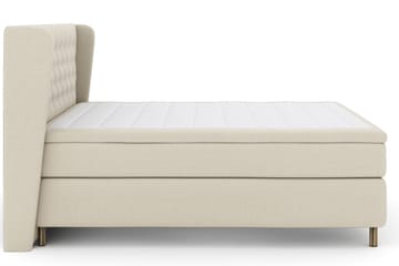 Select No 6 Komplett Sängpaket 210x210 F/M Memory/Pocket - Beige/Koppar - Möbler - Säng - Komplett sängpaket