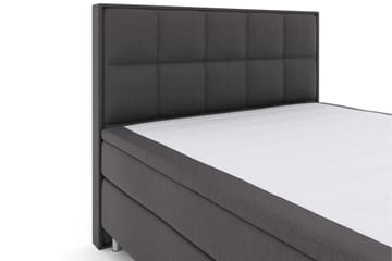 Select No 6 Komplett Sängpaket 210x210 Medium Latex/Memory - Mörkgrå/Metall - Möbler - Säng - Komplett sängpaket