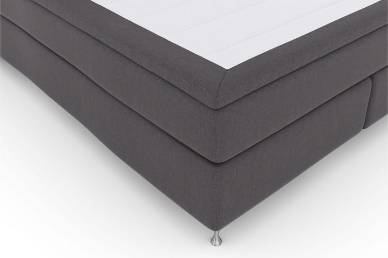 Select No 6 Komplett Sängpaket 210x210 Medium Latex/Memory - Mörkgrå/Silver - Möbler - Säng - Komplett sängpaket