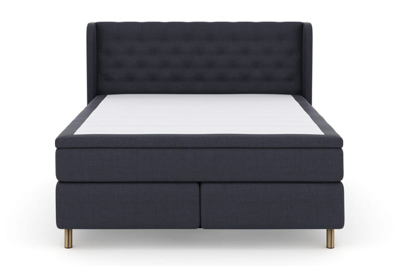 Select No 6 Komplett Sängpaket 210x210 Medium Memory/Pocket - Blå/Koppar - Möbler - Säng - Komplett sängpaket