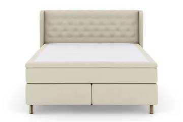 Select No 6 Komplett Sängpaket 210x210 Medium Watergel - Beige/Koppar - Möbler - Säng - Komplett sängpaket