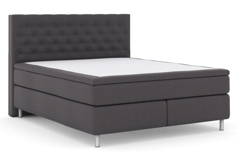 Select No 6 Kontinentalsäng 180x200 Fast Watergel - Mörkgrå/Metall - Möbler - Säng - Kontinentalsäng