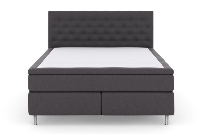 Select No 6 Kontinentalsäng 180x200 Fast/Medium Watergel - Mörkgrå/Metall - Möbler - Säng - Kontinentalsäng