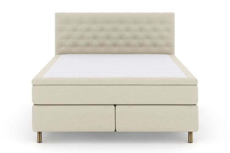 Select No 6 Kontinentalsäng 210x210 Fast Latex/Memory - Beige/Koppar - Möbler - Säng - Kontinentalsäng