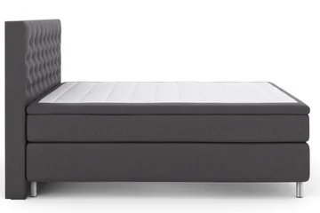 Select No 6 Kontinentalsäng 210x210 Fast Memory/Pocket - Mörkgrå/Metall - Möbler - Säng - Kontinentalsäng