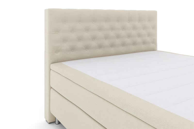 Select No 6 Kontinentalsäng 210x210 Medium Latex/Memory - Beige/Metall - Möbler - Säng - Kontinentalsäng