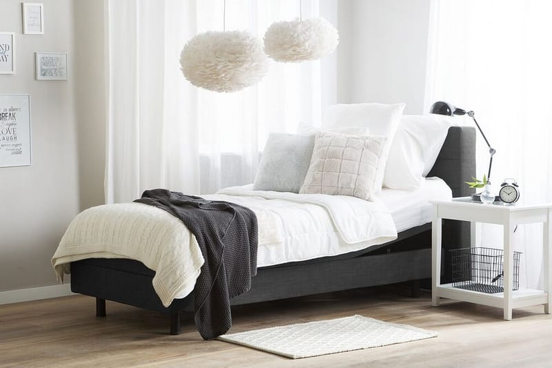 Kabbebo Säng Ställbar 80x200cm - Grå - Möbler - Säng - Ställbara sängar