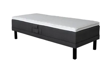 Select Ställbar Säng 90x200 cm - Mörkgrå - Möbler - Säng - Ställbara sängar