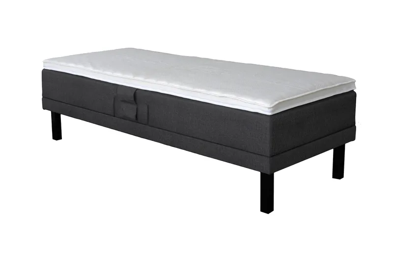 Select Ställbar Säng 90x200 cm - Mörkgrå - Möbler - Säng - Ställbara sängar