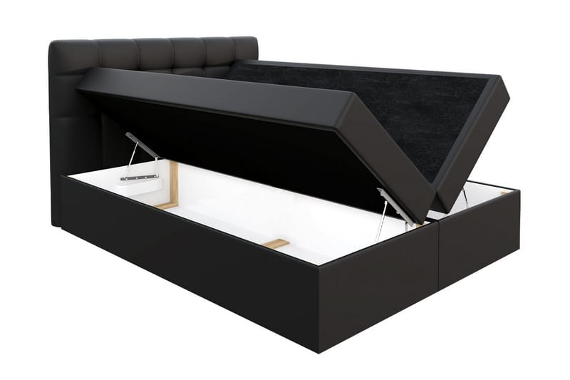 Svenes Kontinentalsäng 140x200 cm - Grå - Möbler - Säng - Kontinentalsäng