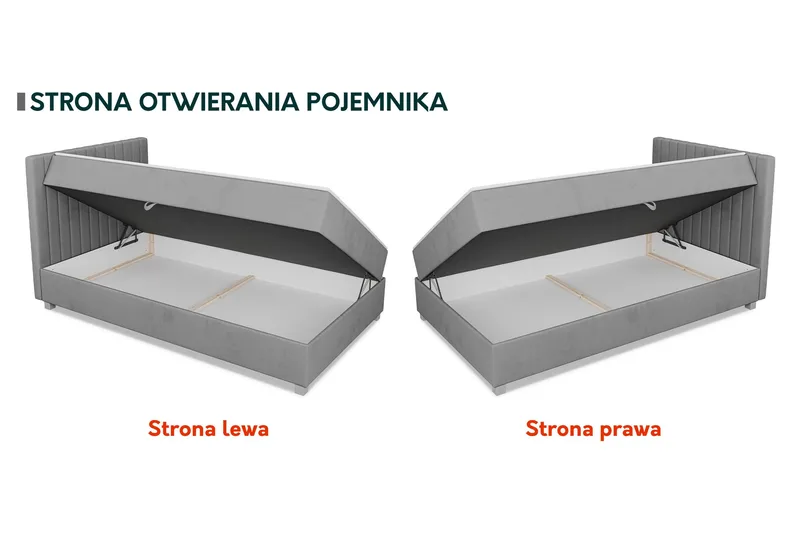 Veyran Sängpaket Kontinentalsäng med Förvaring 120x200 cm - Beige - Möbler - Säng - Komplett sängpaket