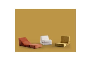 1-sits bäddsoffa Dorielton Bäddbar Grädde - Grädde - Möbler - Soffa - Bäddsoffa