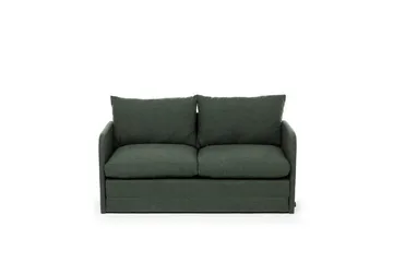 2-sits bäddsoffa Rubby (128 x 70 x 66 cm) Grön - Grön - Möbler - Soffa - Bäddsoffa