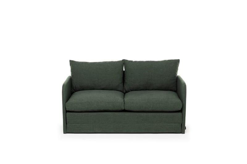 2-sits bäddsoffa Rubby (128 x 70 x 66 cm) Grön - Grön - Möbler - Soffa - Bäddsoffa