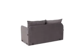2-sits bäddsoffa Rubby (148 x 70 x 66 cm) Grå - Grå - Möbler - Soffa - Bäddsoffa