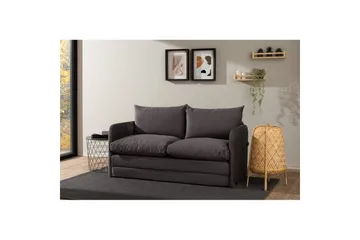 2-sits bäddsoffa Rubby (148 x 70 x 66 cm) Grå - Grå - Möbler - Soffa - Bäddsoffa