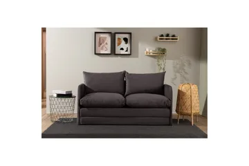 2-sits bäddsoffa Rubby (148 x 70 x 66 cm) Grå - Grå - Möbler - Soffa - Bäddsoffa