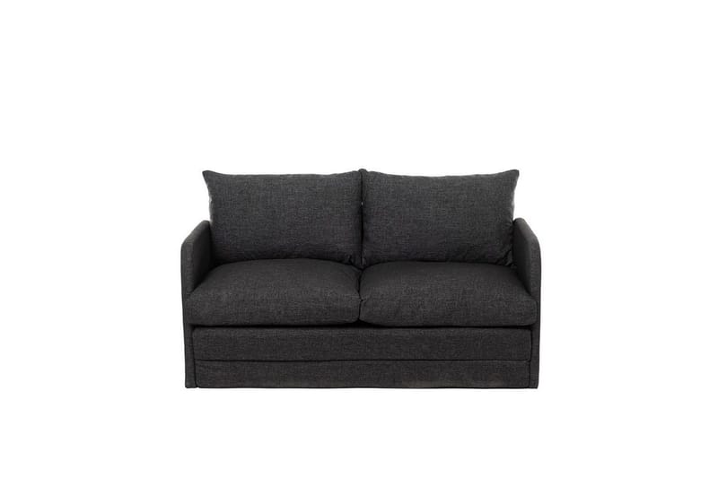 2-sits bäddsoffa Rubby (148 x 70 x 66 cm) Mörkgrå - Mörkgrå - Möbler - Soffa - Bäddsoffa