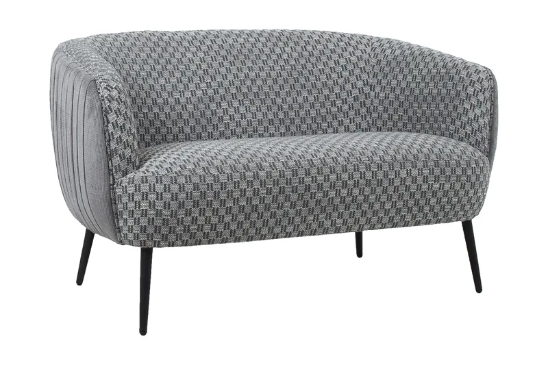 Accent Soffa Grå - Möbler - Soffa - 2 sits soffa