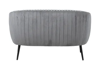 Accent Soffa Grå - Möbler - Soffa - 2 sits soffa