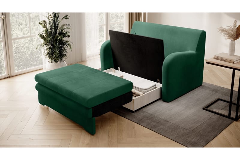 Ario Soffa 2-sits - Grön - Möbler - Soffa - Bäddsoffa - Bäddsoffa 2 sits