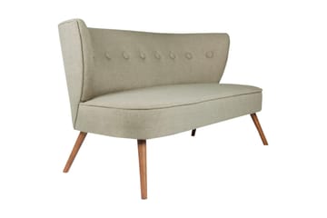 Clivocast 2-Sits Soffa - Grå - Möbler - Soffa - 2 sits soffa