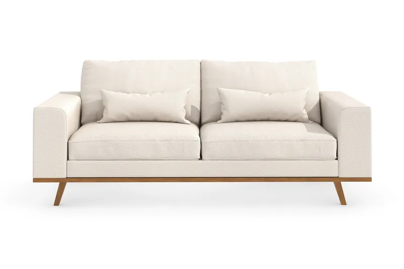 Copenhagen 2-sits Tygsoffa, Beige
