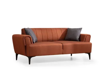 Lilesville 3-sits Soffa - Röd - Möbler - Soffa - 2 sits soffa