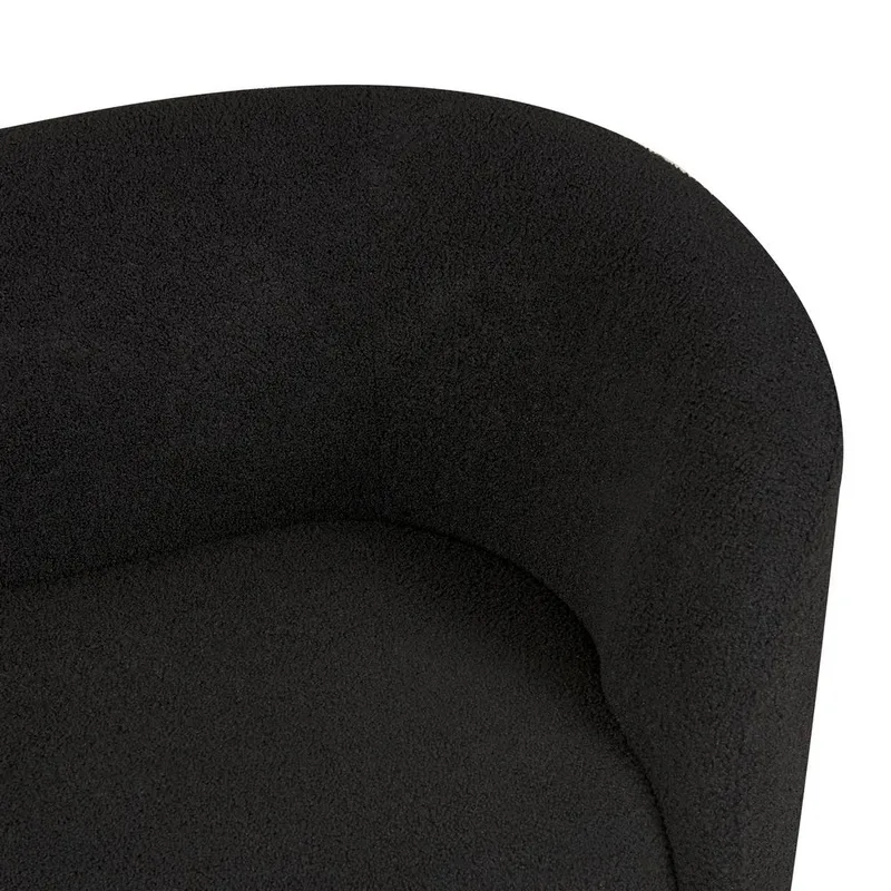 2-sits soffa Loen - Svart, guld - Möbler - Soffa - 2 sits soffa